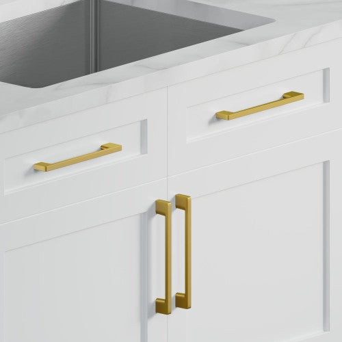3008 Series Brushed Brass Metal Cabinet Pull 2