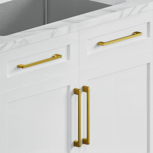 3008 Series Brushed Brass Metal Cabinet Pull 2