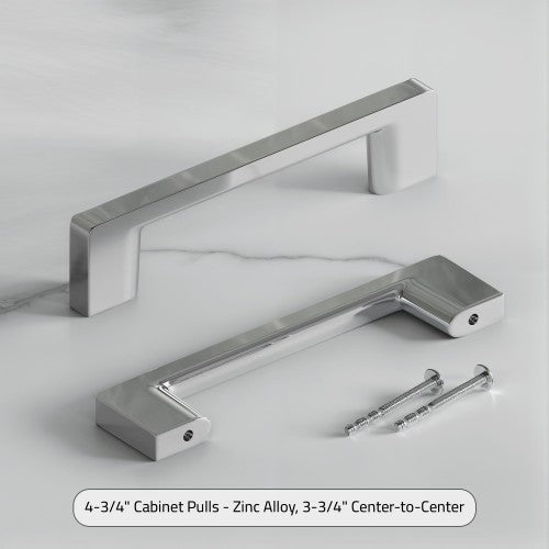 3008 Series Chrome Metal Cabinet Pull 3