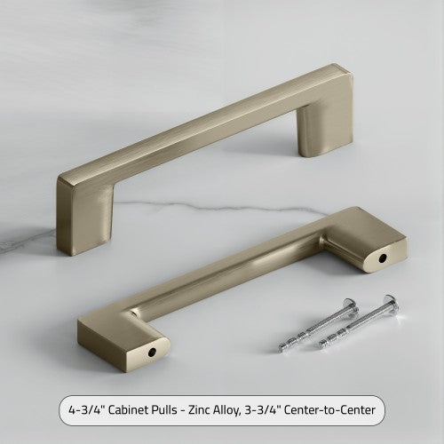 3008 Series Brushed Satin Nickel Metal Cabinet Pull 3