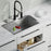 3001 Series Matte Black Aluminum Cabinet Pull 5