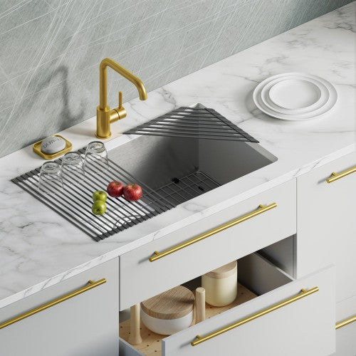 3001 Series Brushed Brass Aluminum Cabinet Pull 6