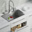 3001 Series Brushed Satin Stainless Steel Cabinet Pull 4
