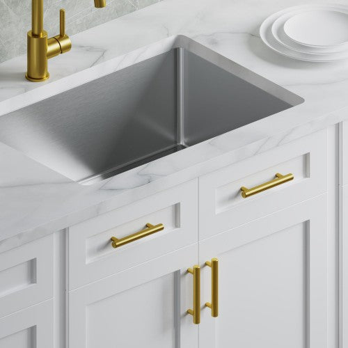 3001 Series Brushed Brass Aluminum Cabinet Pull 2