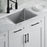3001 Series Matte Black Aluminum Cabinet Pull 1