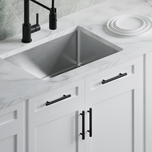 3001 Series Matte Black Aluminum Cabinet Pull 1