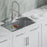 3001 Series Brushed Satin Aluminum Cabinet Pull 1