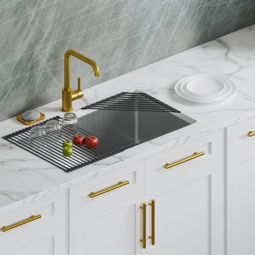 3001 Series Brushed Brass Aluminum Cabinet Pull 2