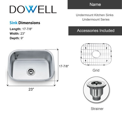 Satin Stainless Steel Kitchen Sink 5