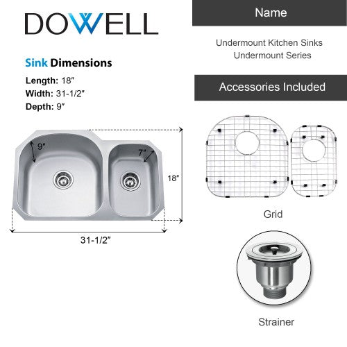 Satin Stainless Steel Kitchen Sink 5