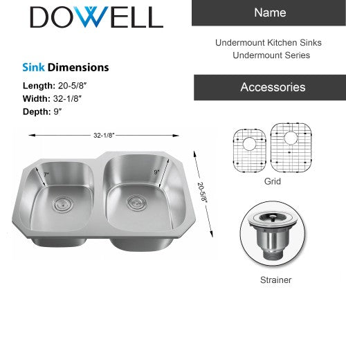 Satin Stainless Steel Kitchen Sink 5