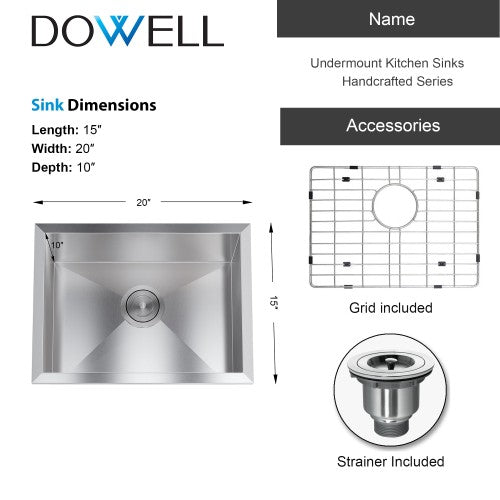 Satin Stainless Steel Kitchen Sink 5