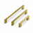 3008 Series Brushed Brass Metal Cabinet Pull 6