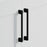 3008 Series Black Metal Cabinet Pull 1