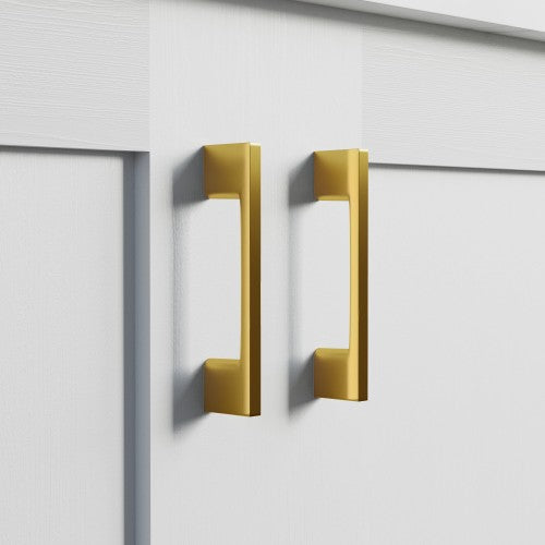 3008 Series Brushed Brass Metal Cabinet Pull 1