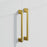 3008 Series Brushed Brass Metal Cabinet Pull 1