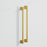3008 Series Brushed Brass Metal Cabinet Pull 1