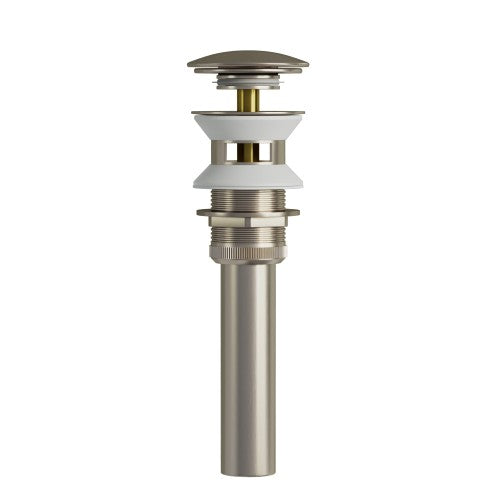Brushed Nickel Brass Drain 2