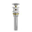 Chrome Brass Drain 2