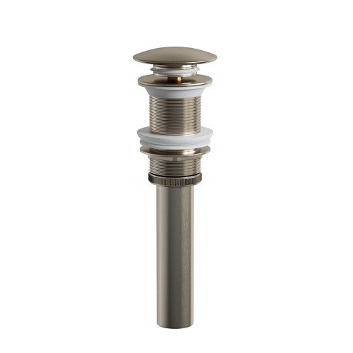 Brushed Nickel Brass Drain 2