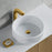 Gold Brass Drain 4