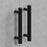 3001 Series Matte Black Aluminum Cabinet Pull 1