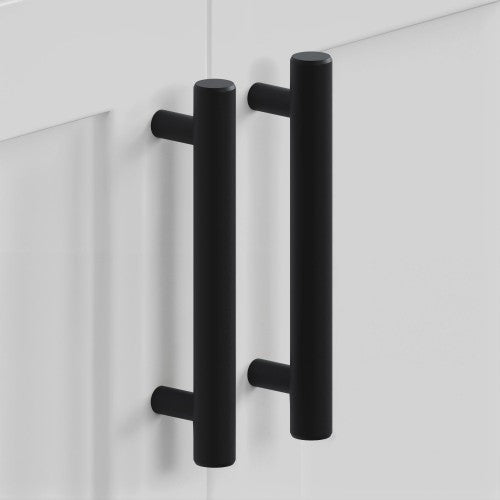 3001 Series Matte Black Aluminum Cabinet Pull 1
