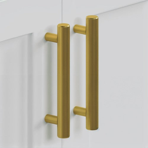 3001 Series Brushed Brass Aluminum Cabinet Pull 1