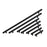 3001 Series Matte Black Aluminum Cabinet Pull 3