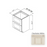 Classic Style Wood Charleston White Base Cabinet Charleston White 1