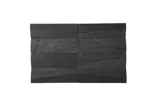 Dunes Slate Sutra Black Mosaic Honed 1