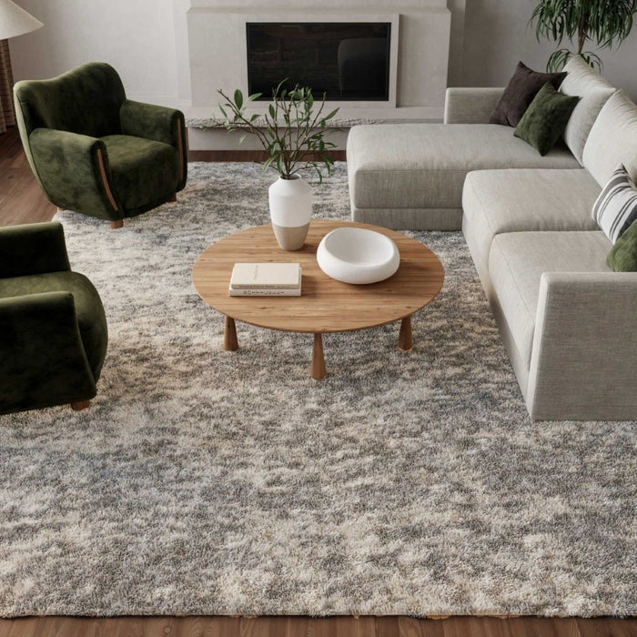 Dreamy Shag Polyester CHAGY Charcoal Grey