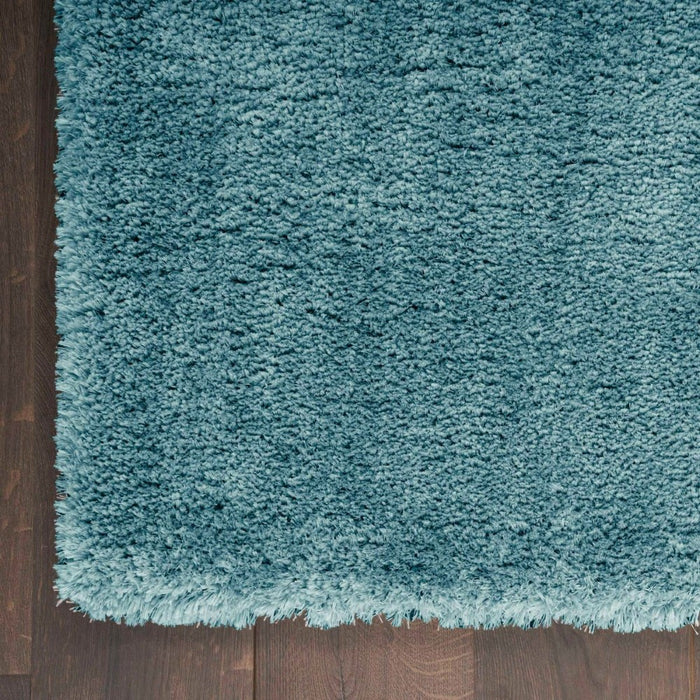 Dreamy Shag Aqua  Polyester