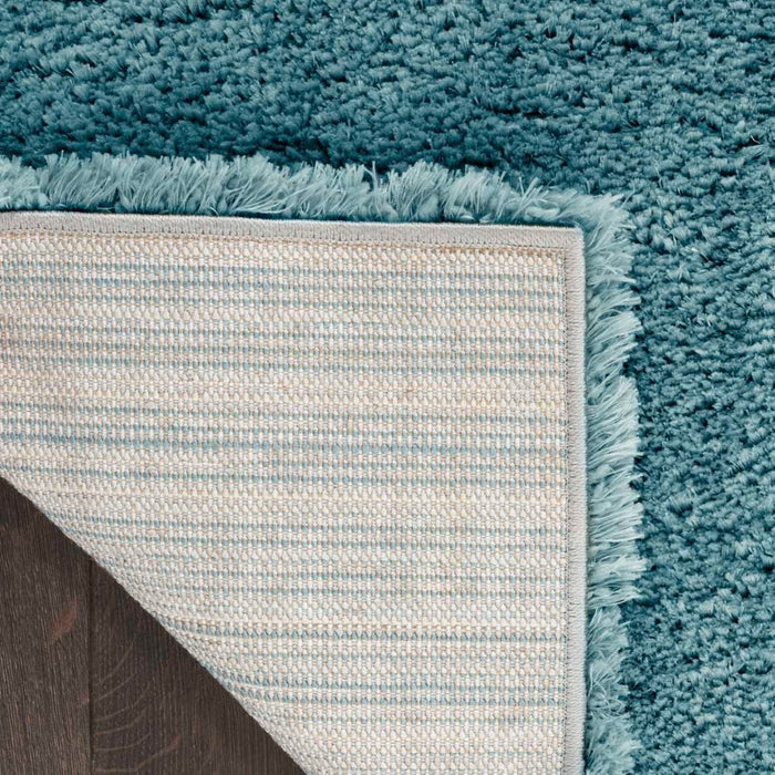 Dreamy Shag Polyester Aqua 