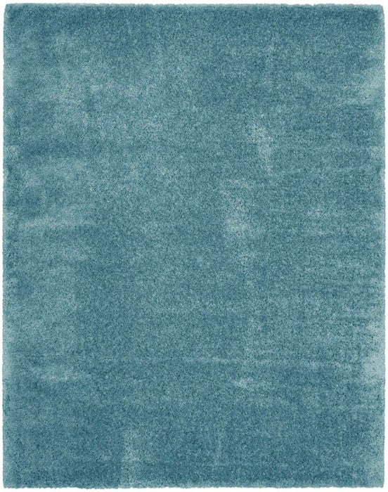 Dreamy Shag Polyester Aqua 