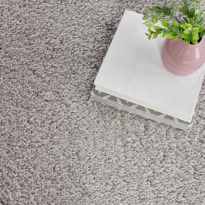 Dreamy Shag Silver SILVR Polyester
