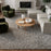 Dreamy Shag Polyester SILVR Silver