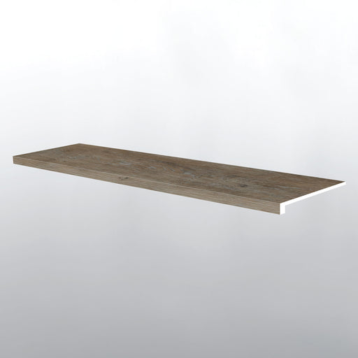 XL Prescott Dulles Tails Luxury Vinyl Moulding / Trim - 12" x 47.25" Stair Tread Eased Edge