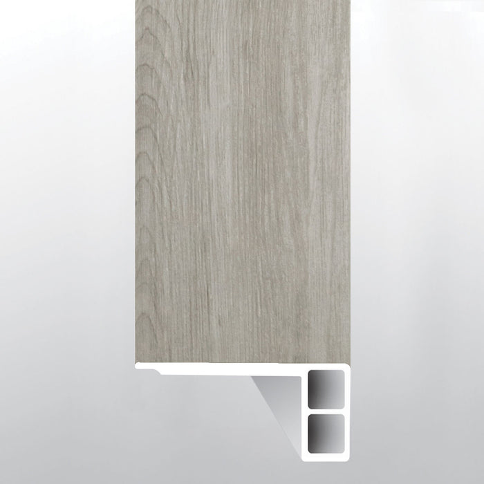 Prescott Dunite Oak Luxury Vinyl Moulding / Trim - 2.75" x 94" Eased Edge Flush Stairnose