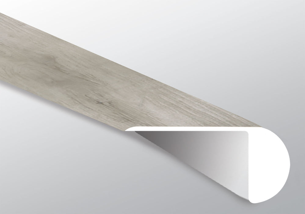 Prescott Dunite Oak Luxury Vinyl Moulding / Trim - 2.23" x 94" Overlapping Stair Nose
