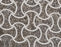 Durango & Walnut Tumbled & Honed Travertine Mosaic - 6" x 12" Arco