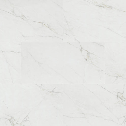 Dymo Ceramic Calacatta White Tile Glossy 1