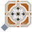 Vaudeville Porcelain Octagon Deco Zimer with Taco Azzuro Tile Matte 3
