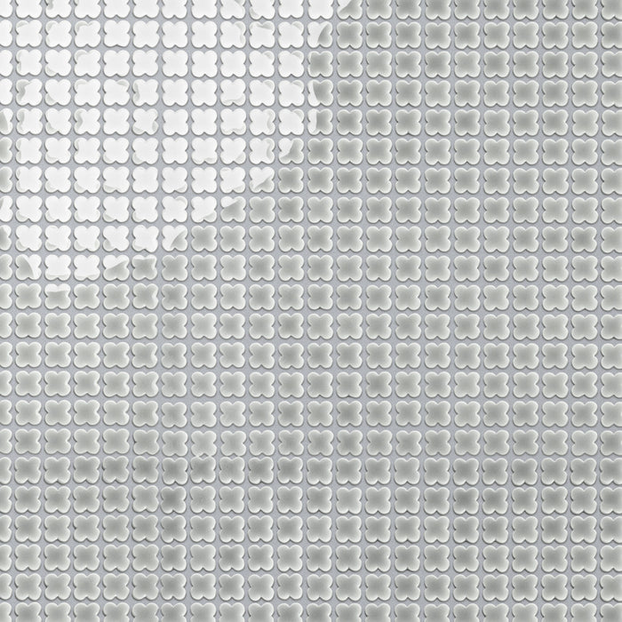 Fioretti Porcelain Glossy Grey Mosaic Glossy 1