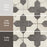 Istanbul Porcelain Templar Shield Day with Night Cross Tile Mixed 5