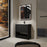 Plywood Black Oak Bathroom Vanity Black Oak 1