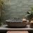 Fusione Reggia Porcelain Green Tile Satin 4