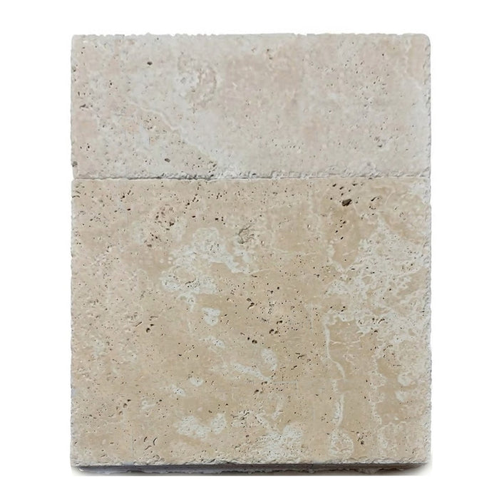 Durango Cross Cut Travertine Versailles Pattern - Chiseled & Brushed