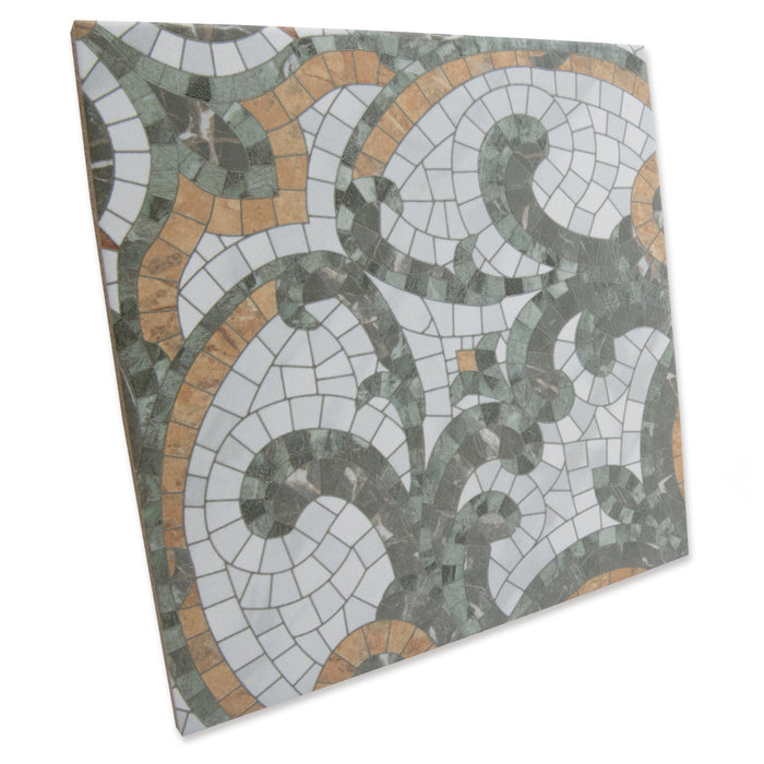 Versailles Porcelain Mosaico Palace Mosaic Satin 12
