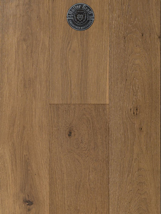 Sorrento Wood Natural Blond Engineered Hardwood Wire Brushed 1